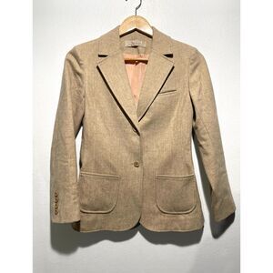 Young Pendleton pure virgin wool jacket blazer VTG USA made business women 7/8